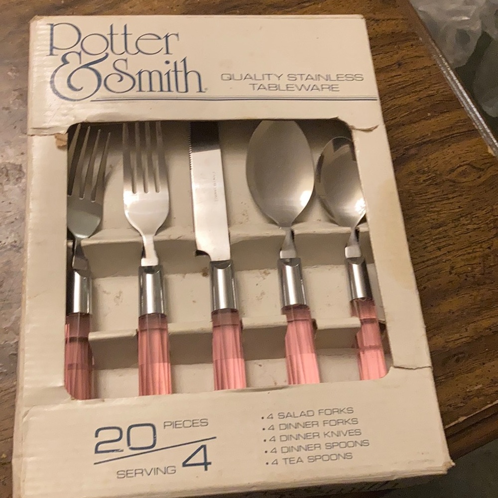 Potter and Smith table ware